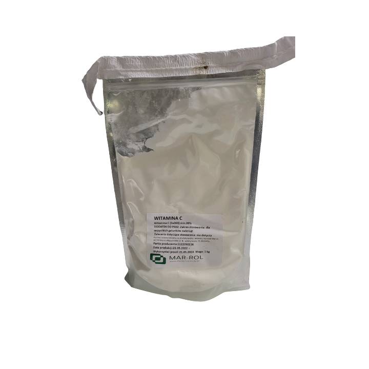 Witamina C Kwas Askorbinowy 1 kg - Suplement diety dla koni