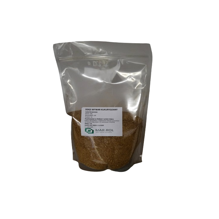 DDGS Wywar Kukurydziany Sypki 1 kg - Market-Rolniczy.pl