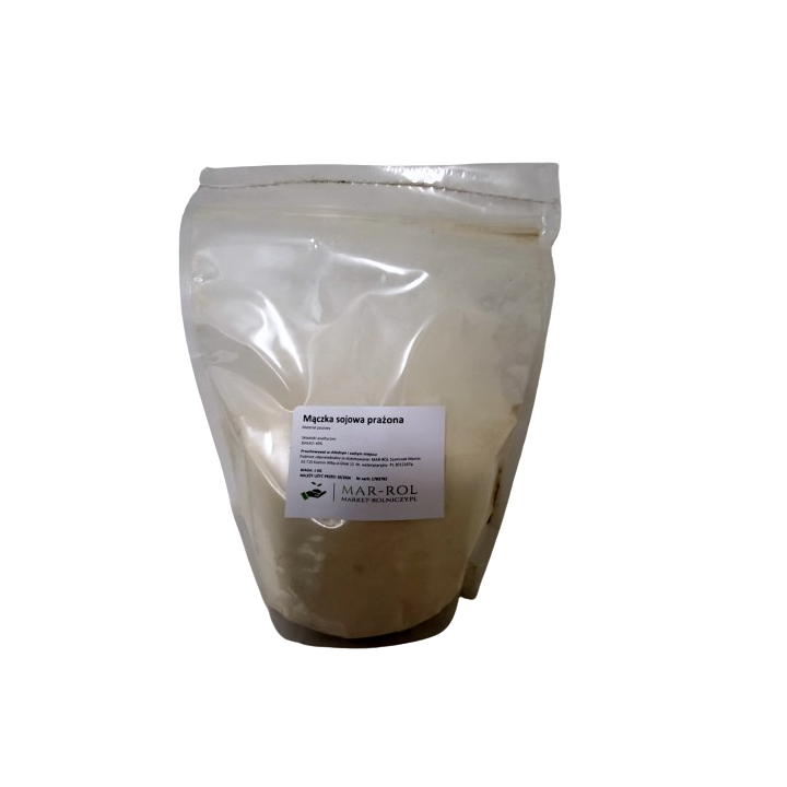 Mączka Sojowa Prażona 1kg - Idealny Dodatek do Kulek, Mixów i Mieszanek