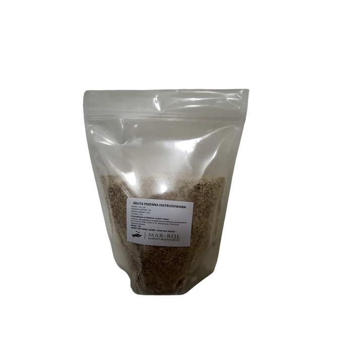 Ekstrudowane Ziarno Pszenicy 1 kg - Sklep Market-Rolniczy.pl