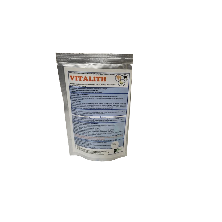 VITALITH ZAPOBIEGA ODWODNIENIU  DOSTARCZA ELEKTROLITY