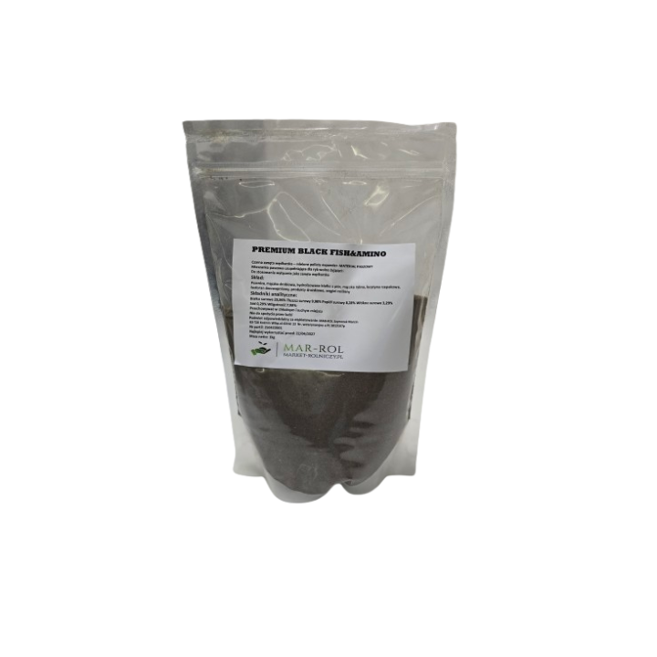 Premium Black Fish & Amino’s 1 kg czarna zanęta wędkarska