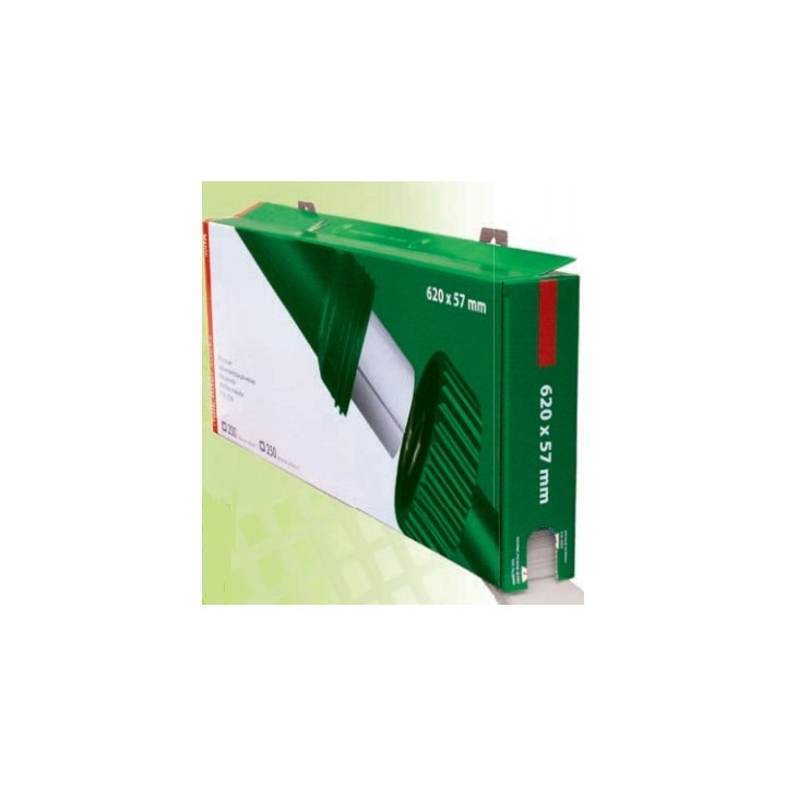 Filtry rurowe 620 x 57 mm gramatura 60g 250 szt